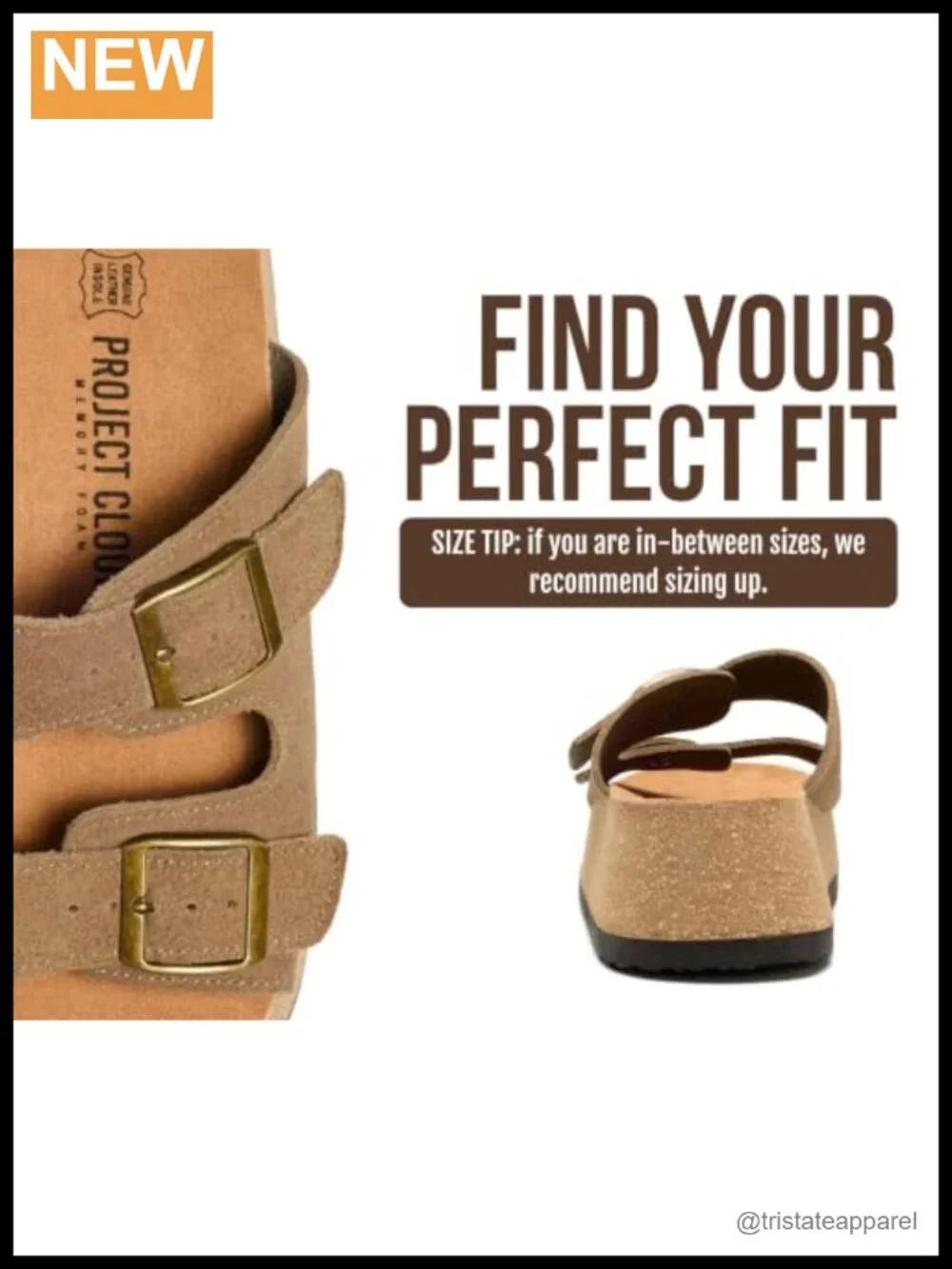 Genuine Leather Wedge Platform Sandals Non-Slip Outsole Plush Insole